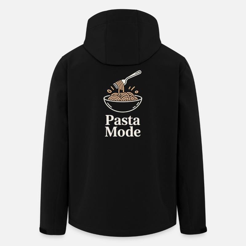 Mode des pâtes - Veste softshell homme en polyester recyclé Stanley/Stella - noir