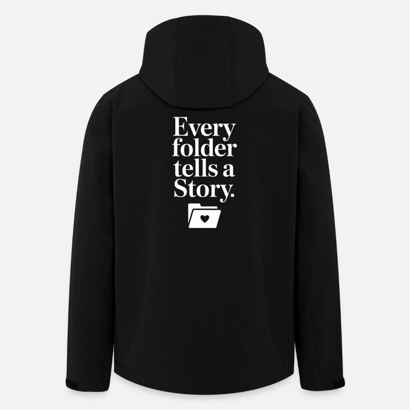 Histoires de dossiers : Monochrome - Veste softshell homme en polyester recyclé Stanley/Stella - noir