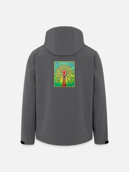 Lebensbaum Lebensenergie - Sonja von Staden - Men’s Recycled Softshell Jacket by Stanley/Stella - black