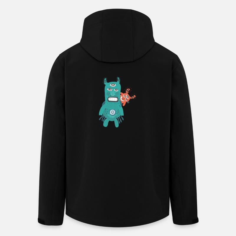 hallowee n581 - Recycelte Männer Softshell-Jacke von Stanley/Stella - Schwarz