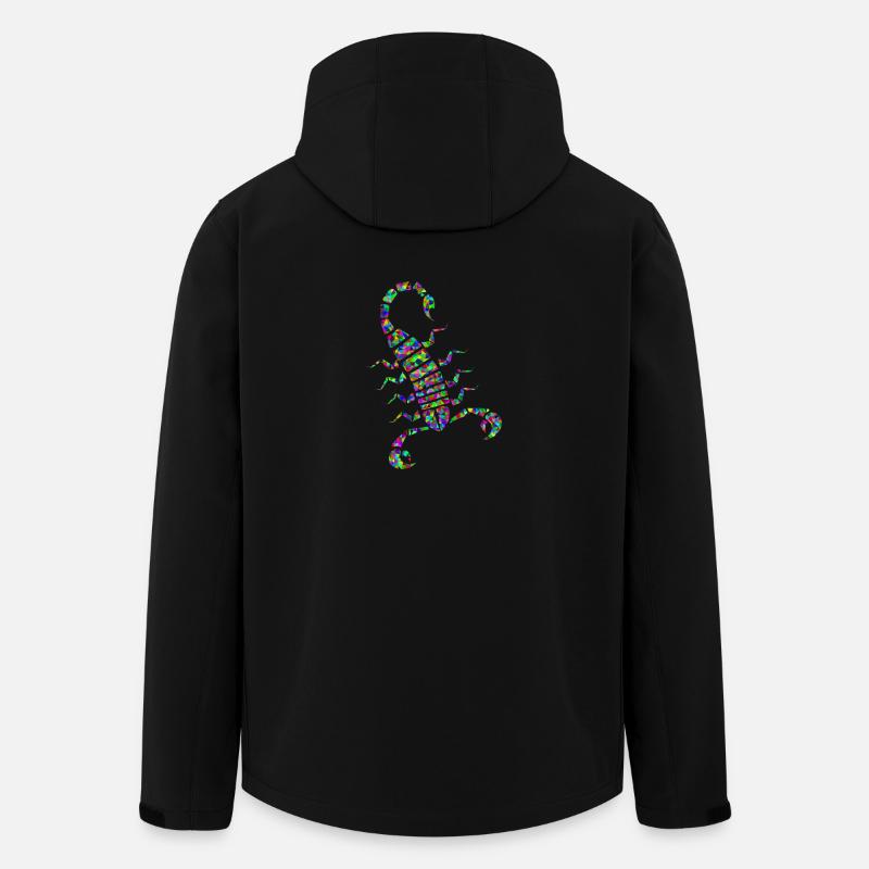 scorpion 7 - Men’s Recycled Softshell Jacket by Stanley/Stella - black