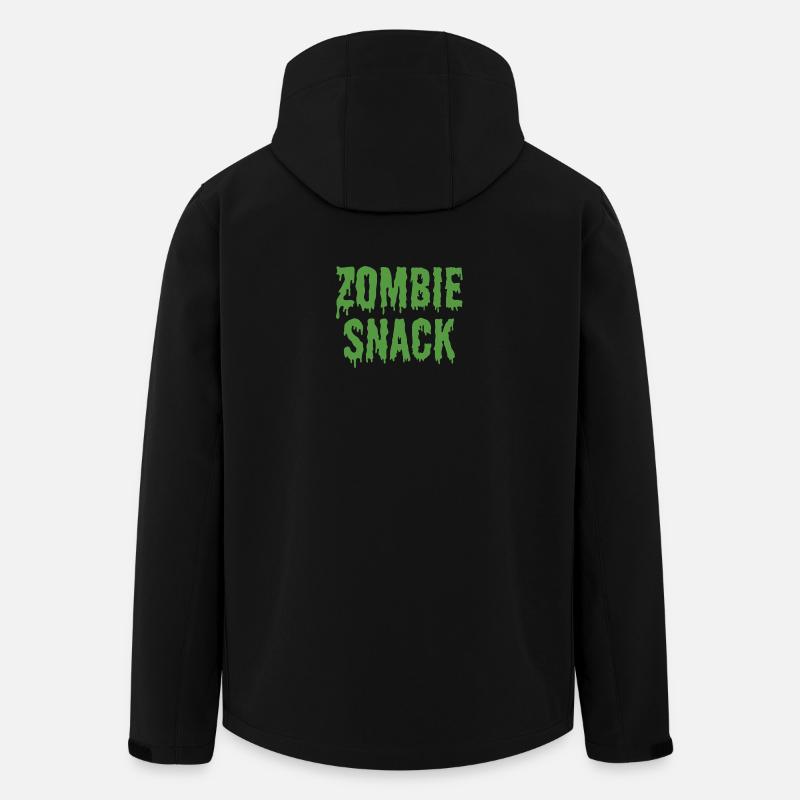 Zombie: Zombie Snack - Recycelte Männer Softshell-Jacke von Stanley/Stella - Schwarz
