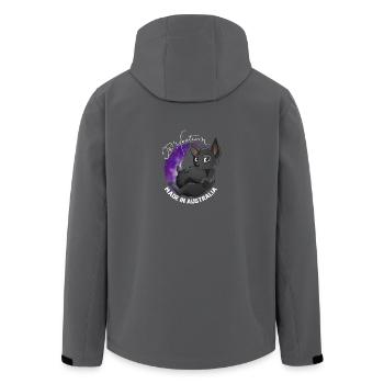 Kelpie Galaxie - Noir - Veste softshell homme en polyester recyclé Stanley/Stella - noir - Dos - AI Model Male 185 light (185cm)