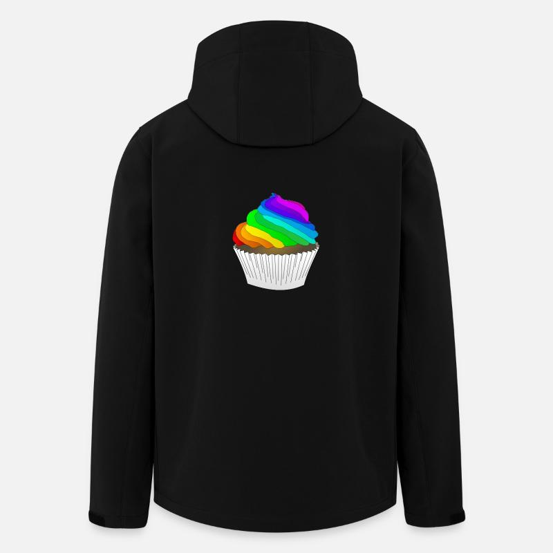 Cupcake - Men’s Recycled Softshell Jacket Discoverer by Stanley/Stella - black