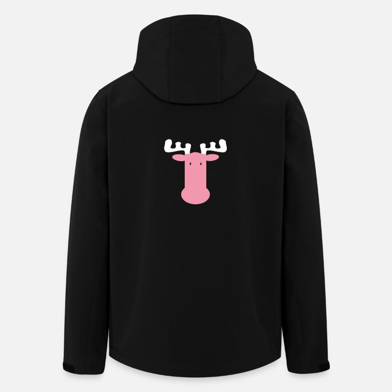 MOOSE - MOOSE - Veste softshell homme en polyester recyclé Stanley/Stella - noir