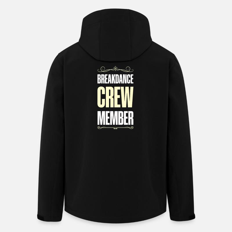 Équipe de breakdance - Veste softshell homme en polyester recyclé Stanley/Stella - noir