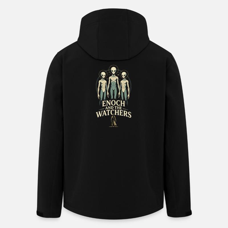 Henoch und Wächter - Recycelte Männer Softshell-Jacke von Stanley/Stella - Schwarz