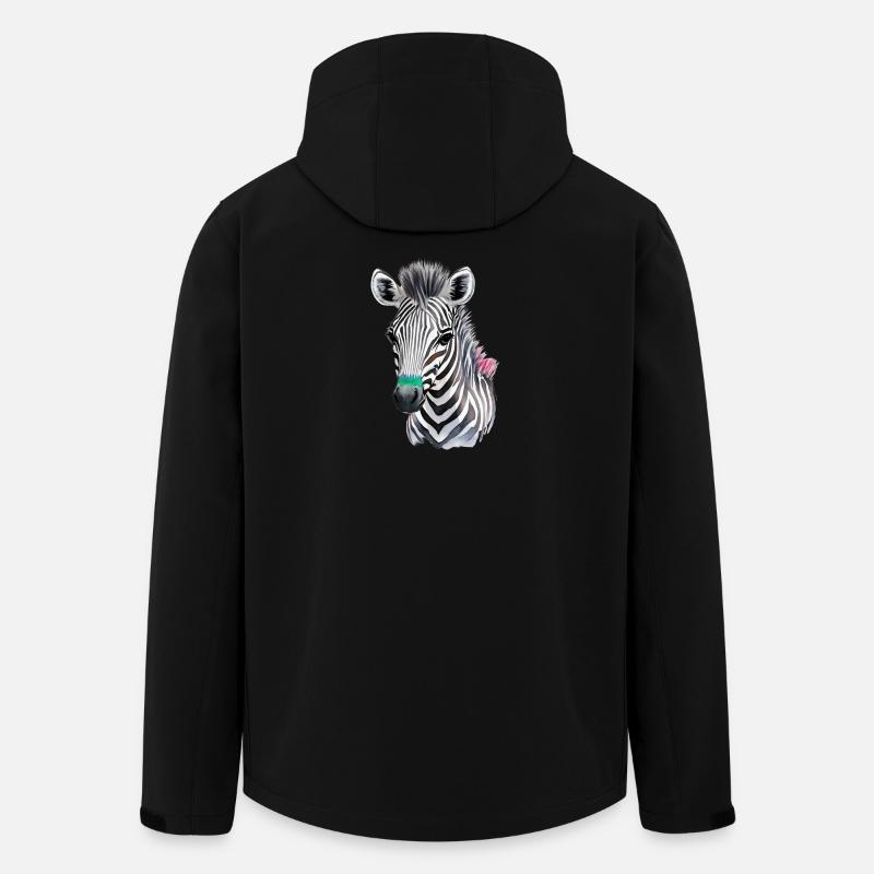 Puledri Zeba - Giacca softshell uomo in poliestere riciclato di Stanley/Stella - nero
