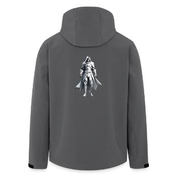 Assassin - Conception de jeux vidéo Low Poly - Veste softshell homme en polyester recyclé Stanley/Stella - noir - Dos - AI Model Male 185 light (185cm)