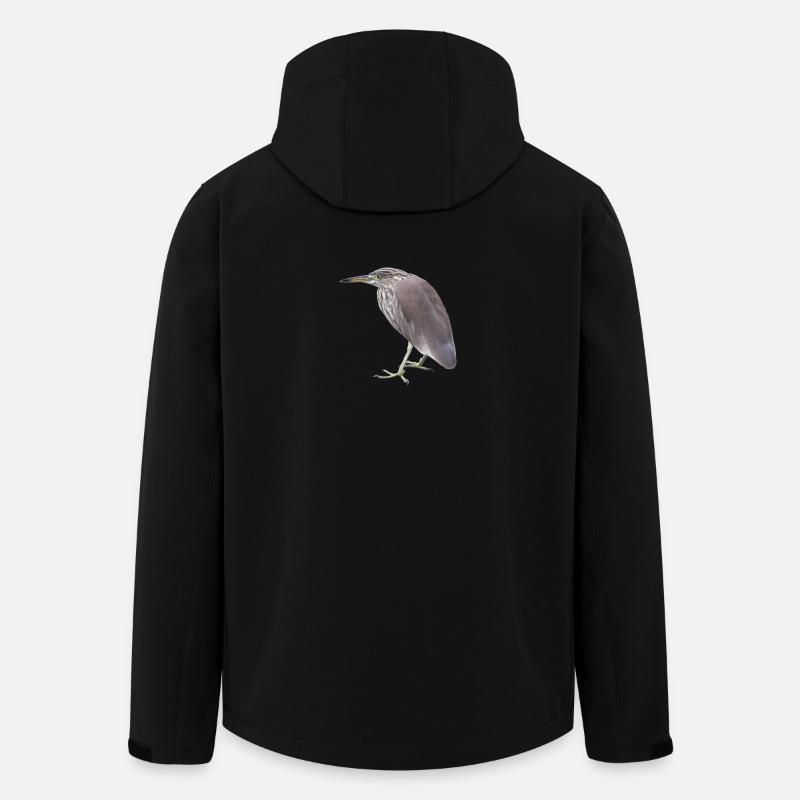 Bacchus Heron - Men’s Recycled Softshell Jacket by Stanley/Stella - black