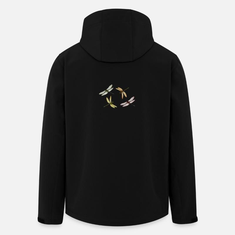 Libe 6 - Men’s Recycled Softshell Jacket by Stanley/Stella - black