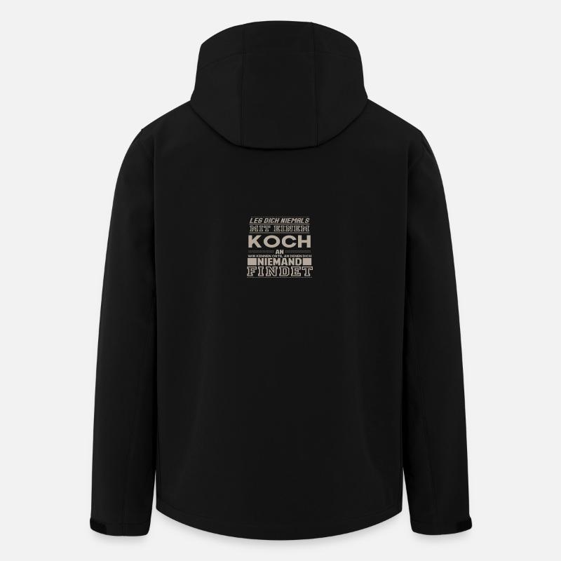 COOK - Men’s Recycled Softshell Jacket by Stanley/Stella - black
