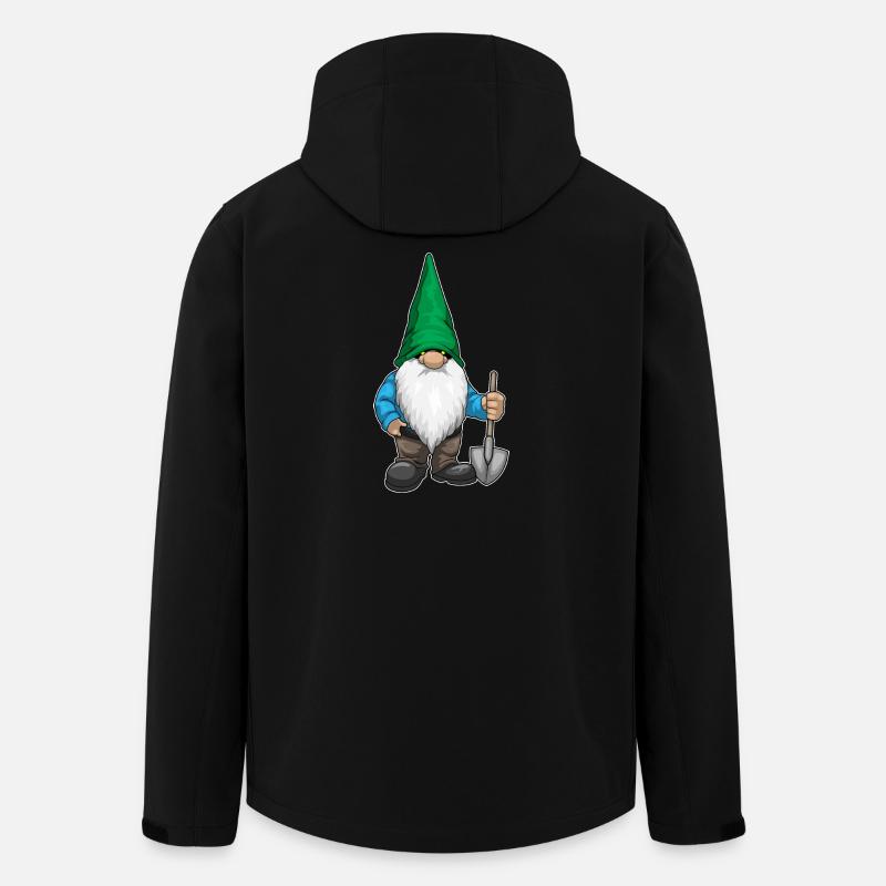Dwarf Halloween Shovel - Men’s Recycled Softshell Jacket by Stanley/Stella - black