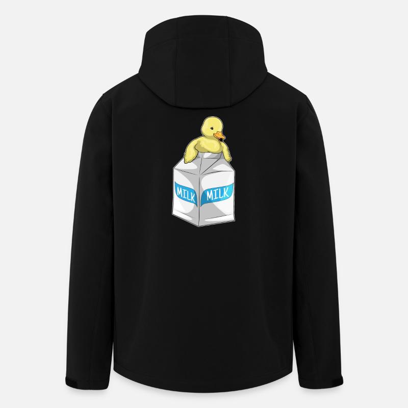 Duck Milk - Men’s Recycled Softshell Jacket by Stanley/Stella - black