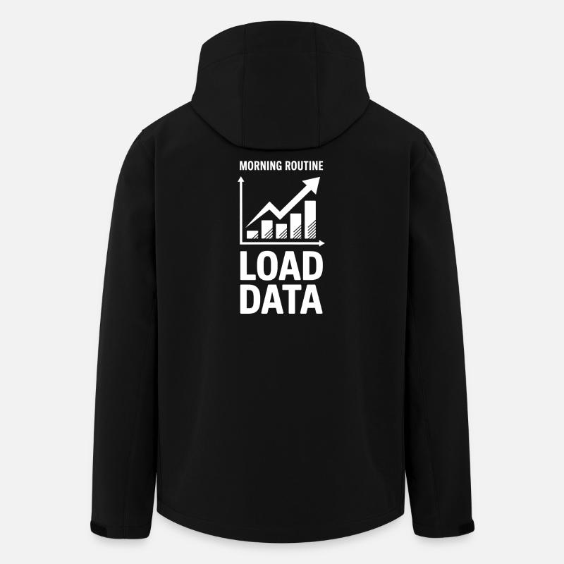 Datenanalyst Spruch Lustiges Datenanalyst Geschenk - Recycelte Männer Softshell-Jacke von Stanley/Stella - Schwarz
