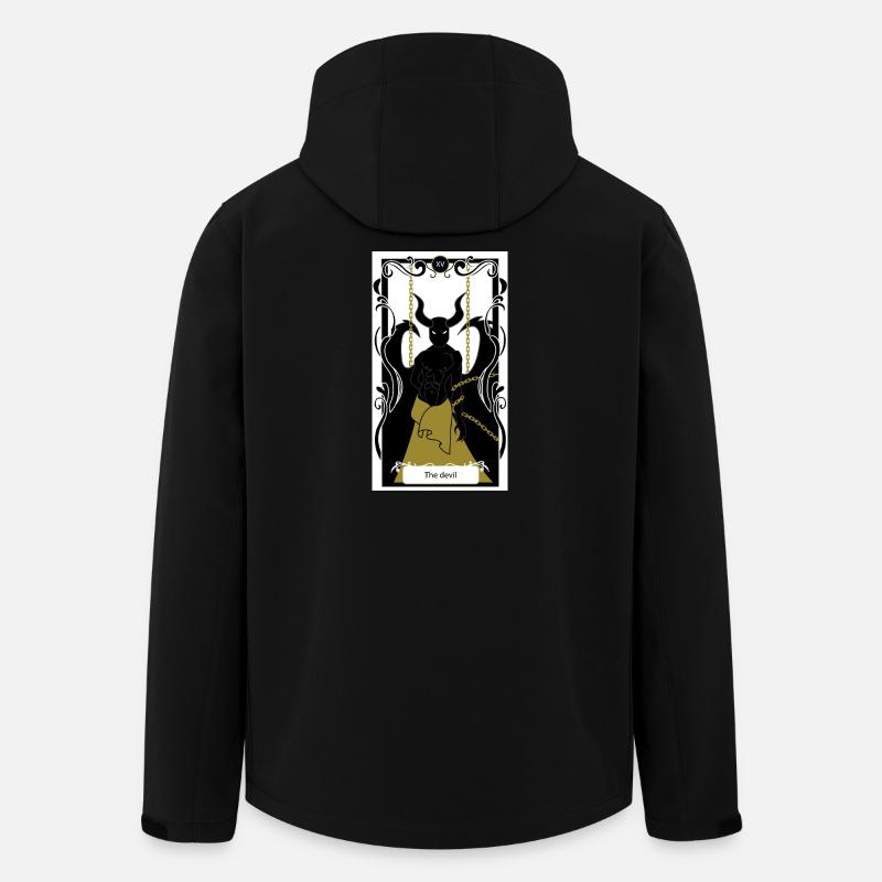 Devil - Men’s Recycled Softshell Jacket by Stanley/Stella - black