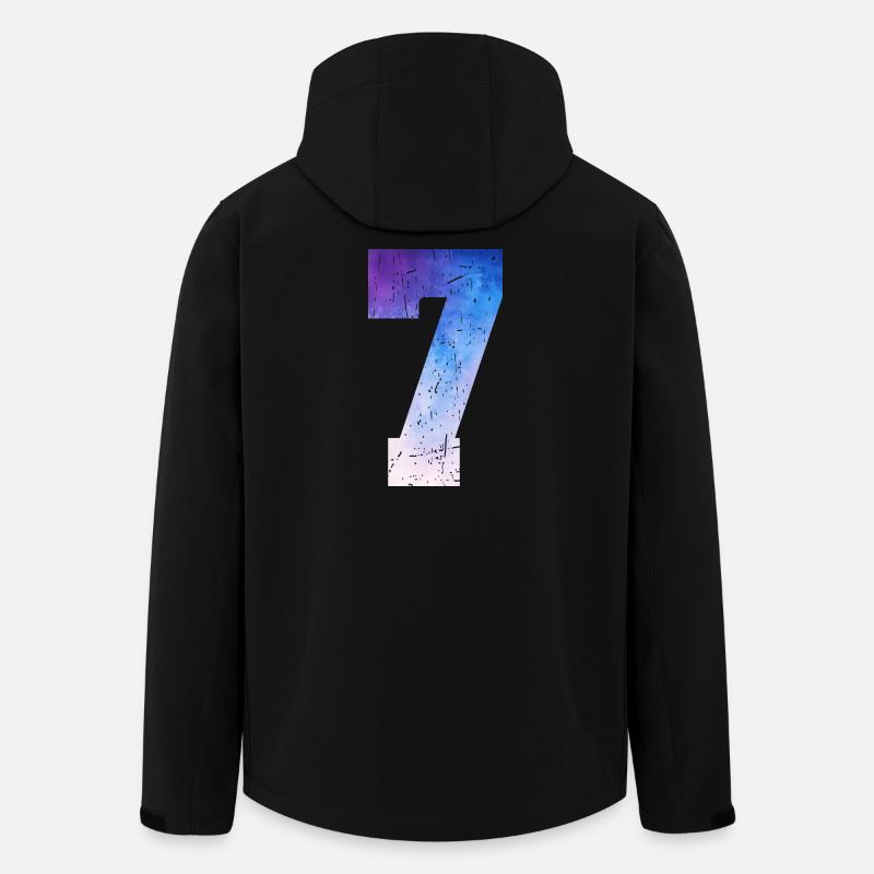 Issue 7 – 7th Anniversary Gift - Men’s Recycled Softshell Jacket by Stanley/Stella - black