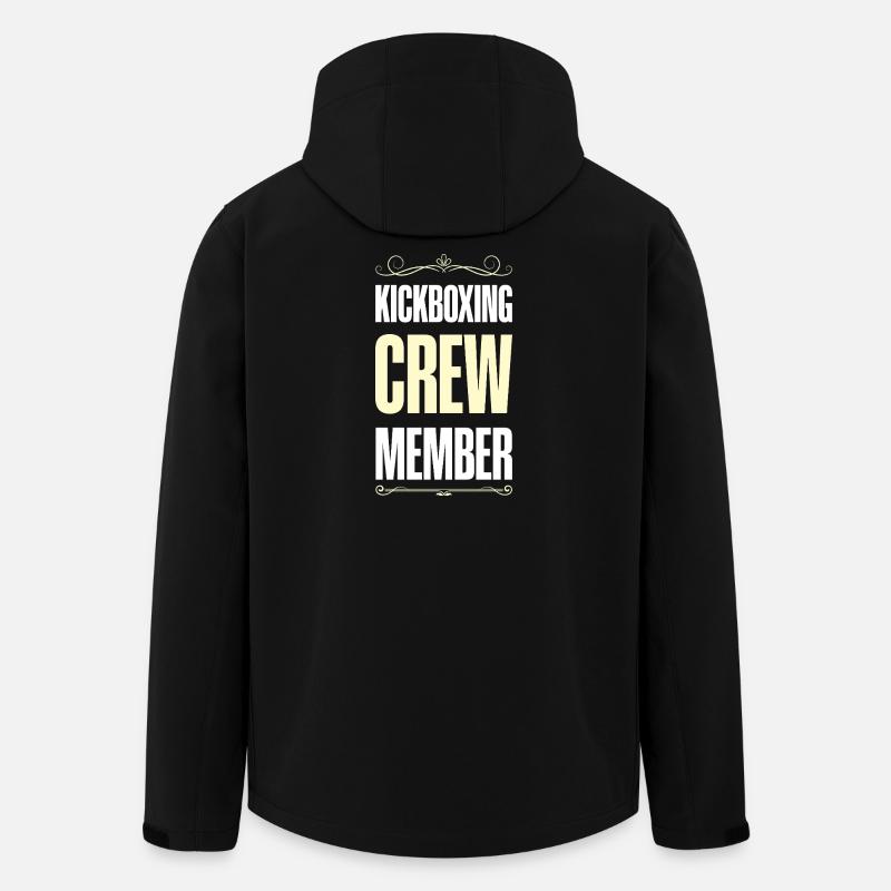 Kickboxing Crew - Men’s Recycled Softshell Jacket by Stanley/Stella - black
