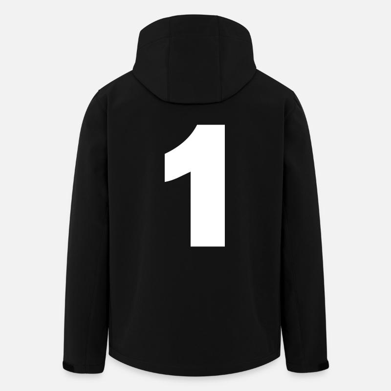 1 - Recycelte Männer Softshell-Jacke von Stanley/Stella - Schwarz
