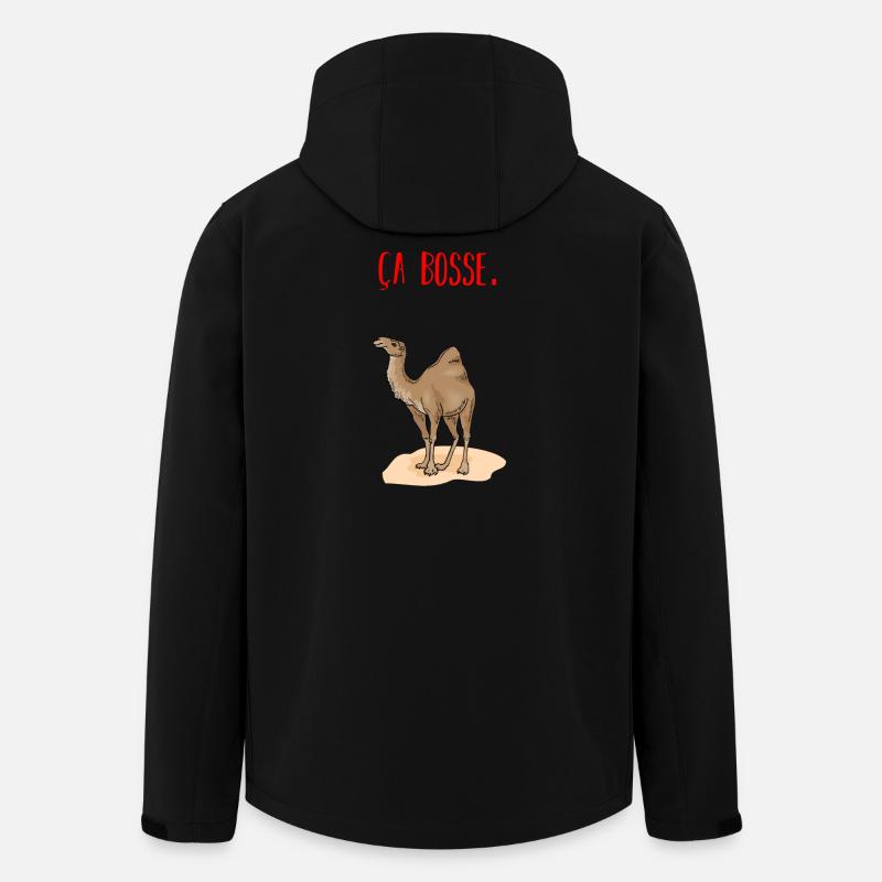 It works - Men’s Recycled Softshell Jacket by Stanley/Stella - black