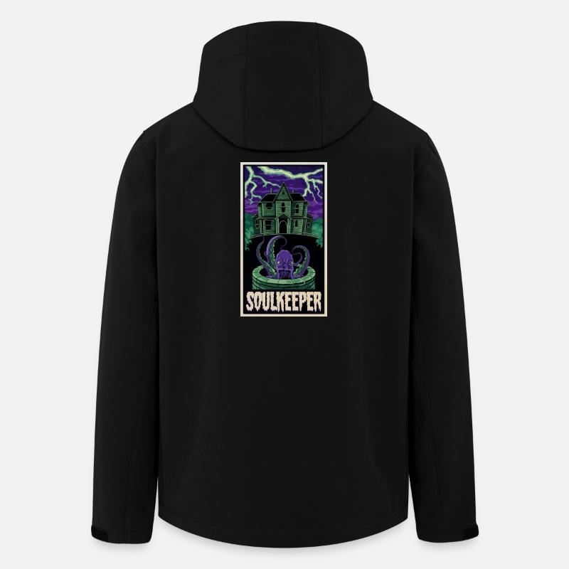 Soulkeeper - Recycelte Männer Softshell-Jacke von Stanley/Stella - Schwarz