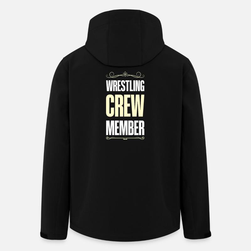 Wrestling Crew - Recycelte Männer Softshell-Jacke von Stanley/Stella - Schwarz
