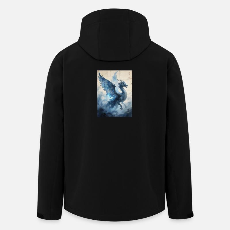 Der Sturmmeister: Yinglong – Flood - Recycelte Männer Softshell-Jacke von Stanley/Stella - Schwarz