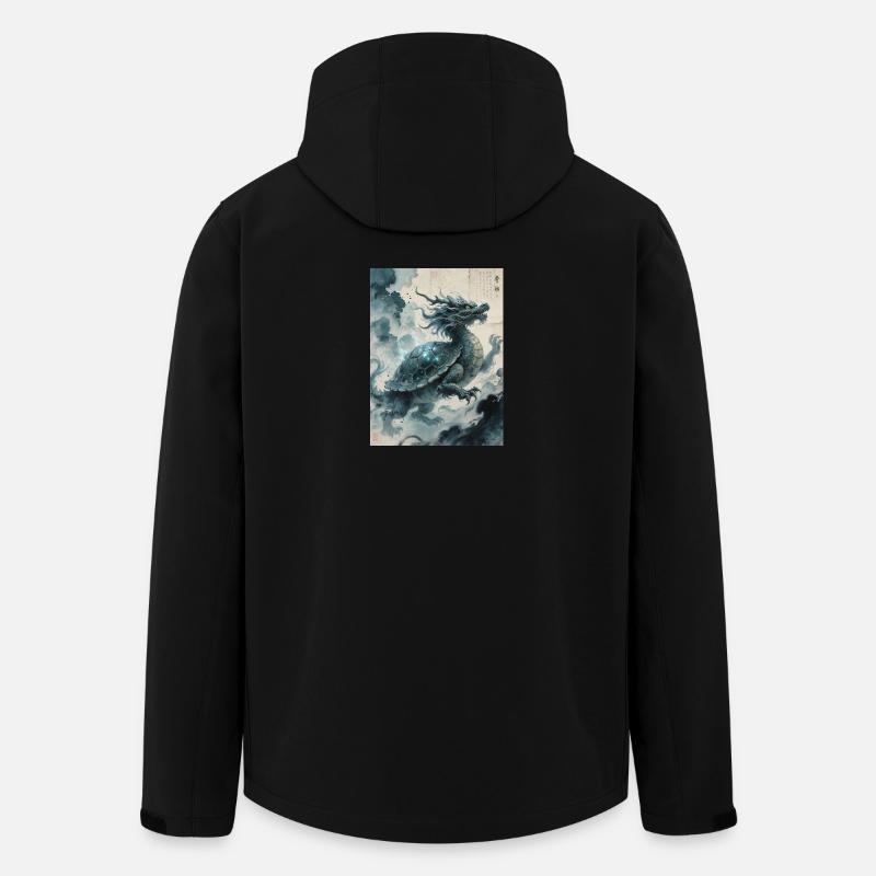 Les Abysses Sacrés : Xuangui – Éternité - Veste softshell homme en polyester recyclé Stanley/Stella - noir