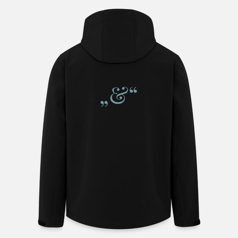 J.H - Recycelte Männer Softshell-Jacke von Stanley/Stella - Schwarz