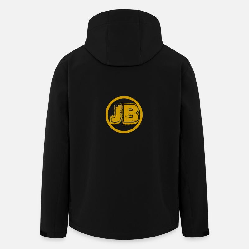 Stuff mit dem JB-Logo - Recycelte Männer Softshell-Jacke von Stanley/Stella - Schwarz