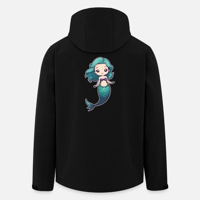 Meerjungfrau - Recycelte Männer Softshell-Jacke von Stanley/Stella - Schwarz