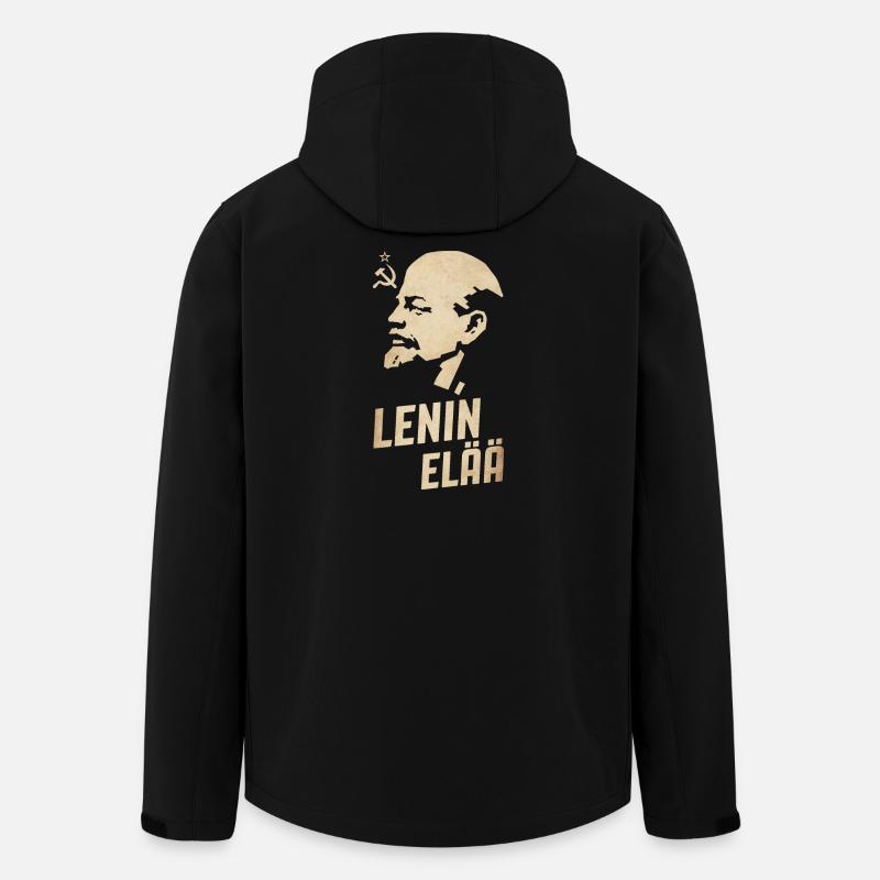 Lenin lebt - Recycelte Männer Softshell-Jacke von Stanley/Stella - Schwarz