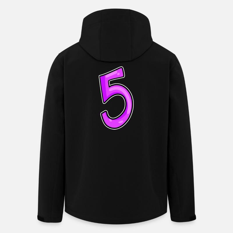 5 - Men’s Recycled Softshell Jacket by Stanley/Stella - black