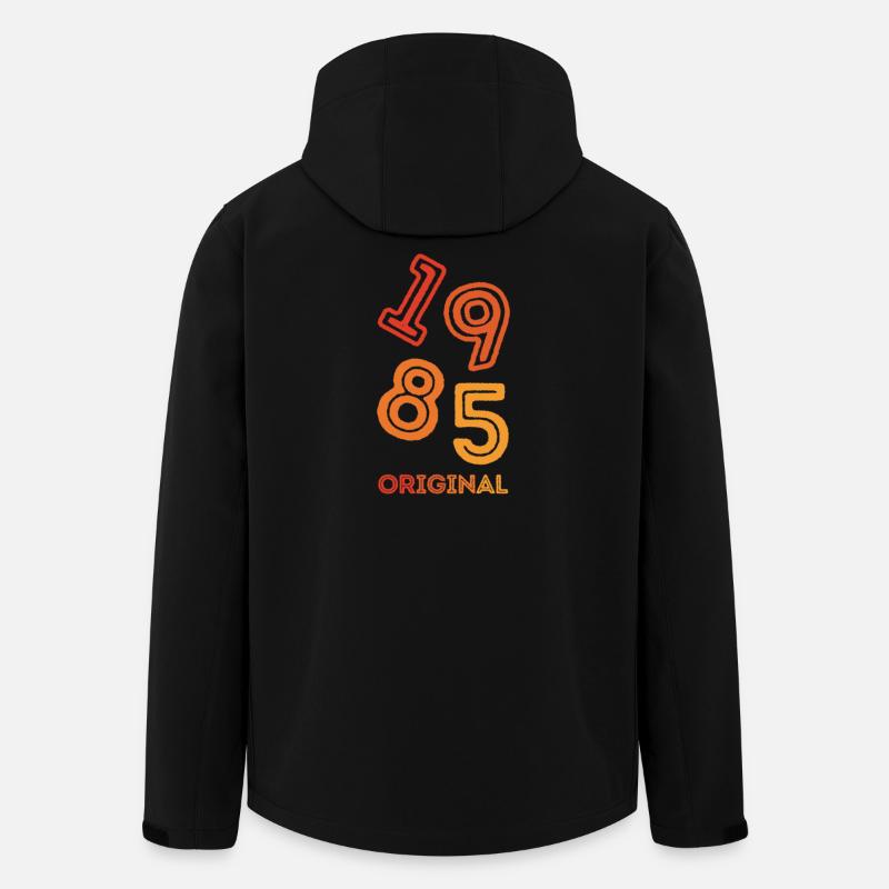 1985 Original - Recycelte Männer Softshell-Jacke von Stanley/Stella - Schwarz