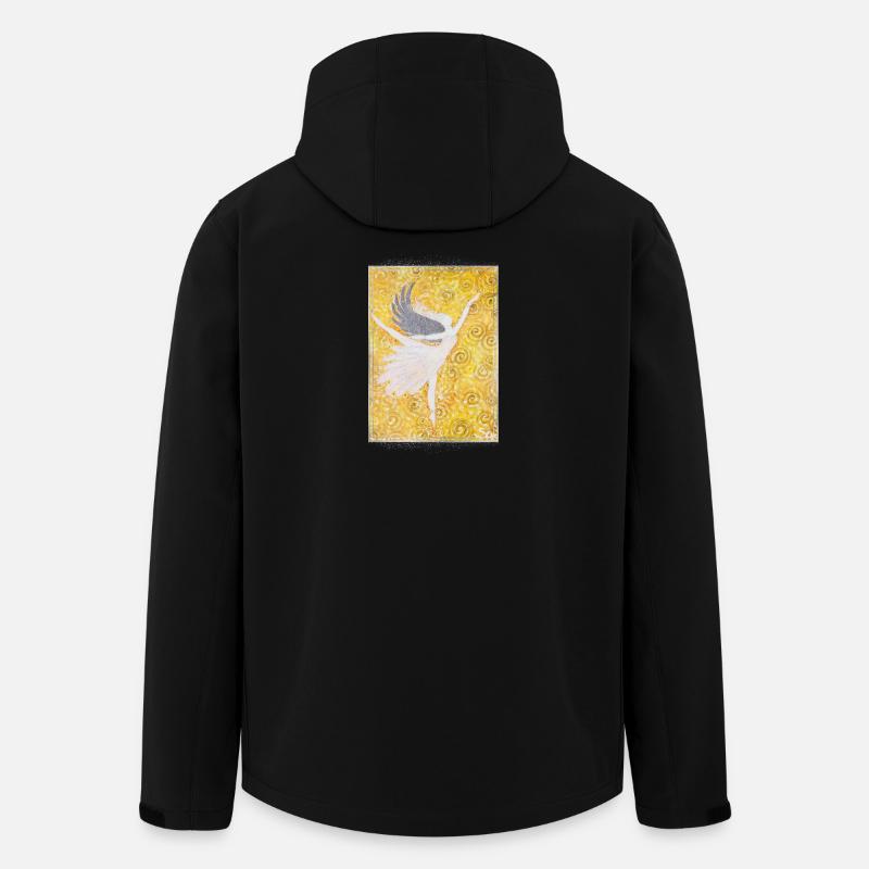 Engeltänzerin - Sonja Ariel von Staden - Recycelte Männer Softshell-Jacke von Stanley/Stella - Schwarz