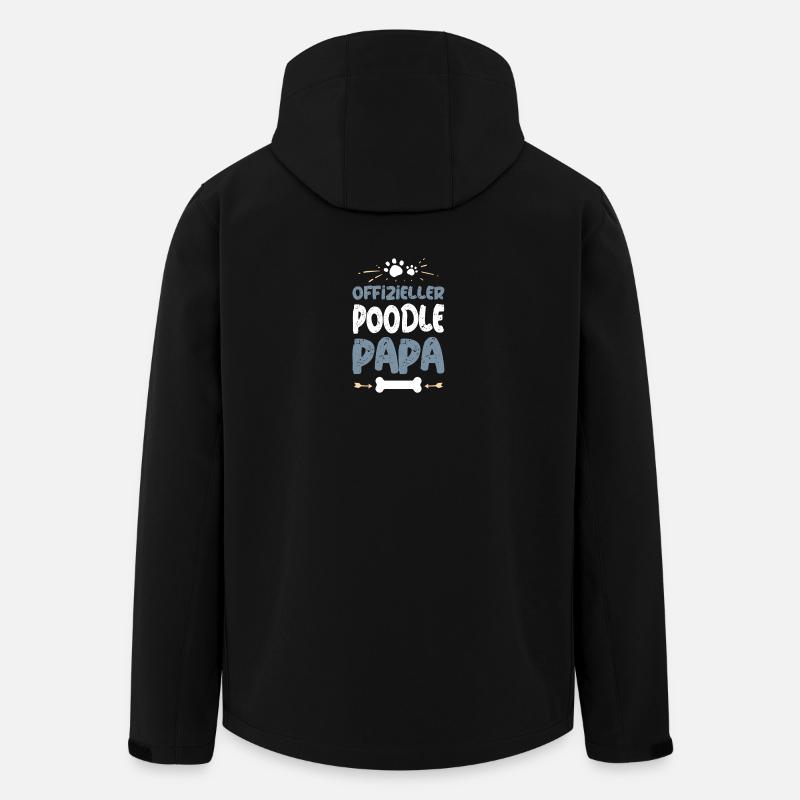 Poodle - Men’s Recycled Softshell Jacket by Stanley/Stella - black