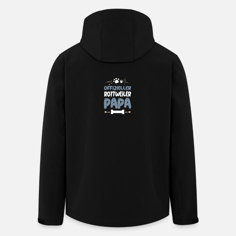 Rottweiler - Veste softshell homme en polyester recyclé Stanley/Stella - noir