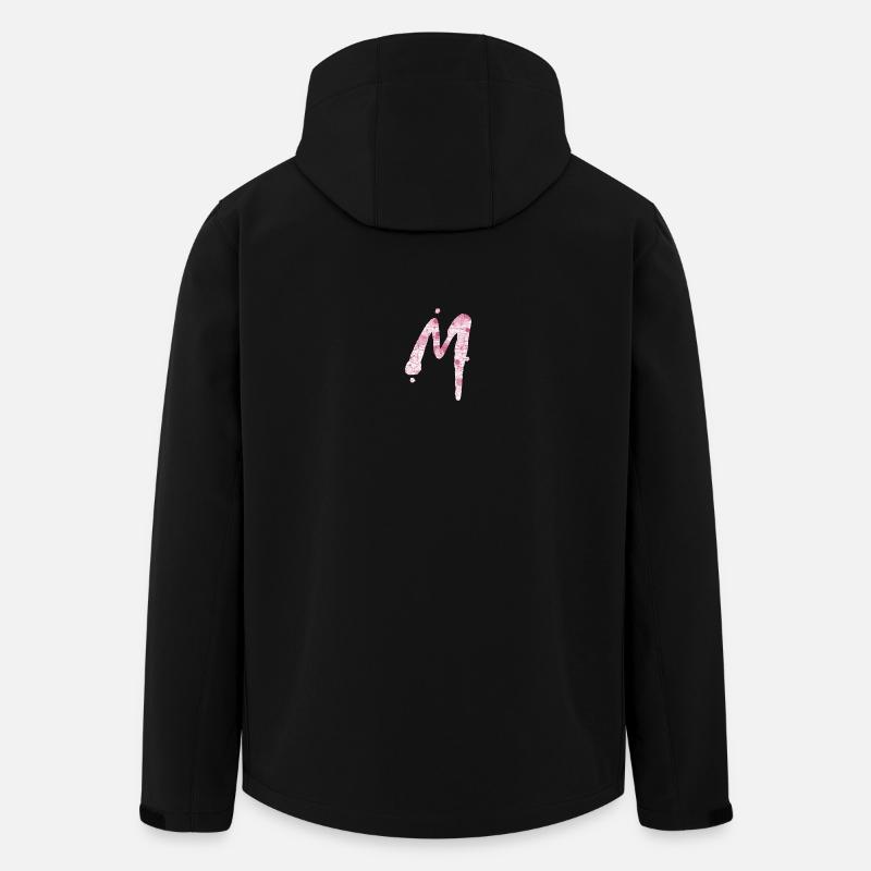 m - Recycelte Männer Softshell-Jacke von Stanley/Stella - Schwarz