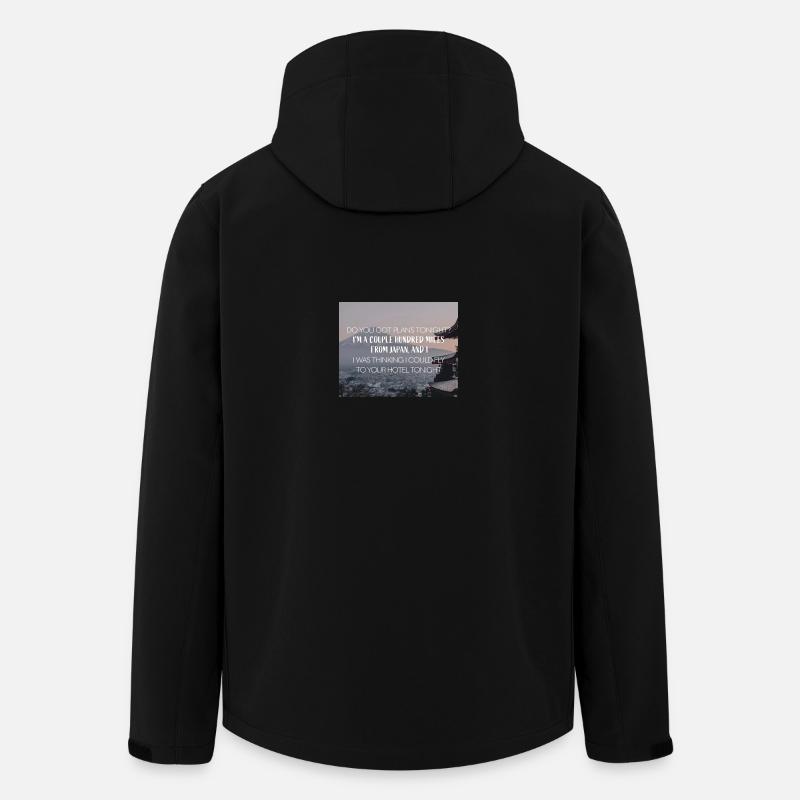 Lost au Japon - S. Mendes - Veste softshell homme en polyester recyclé Stanley/Stella - noir