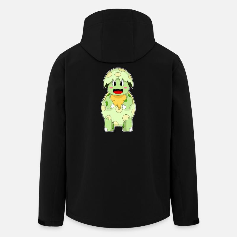Schildkröte Eierschale - Recycelte Männer Softshell-Jacke von Stanley/Stella - Schwarz