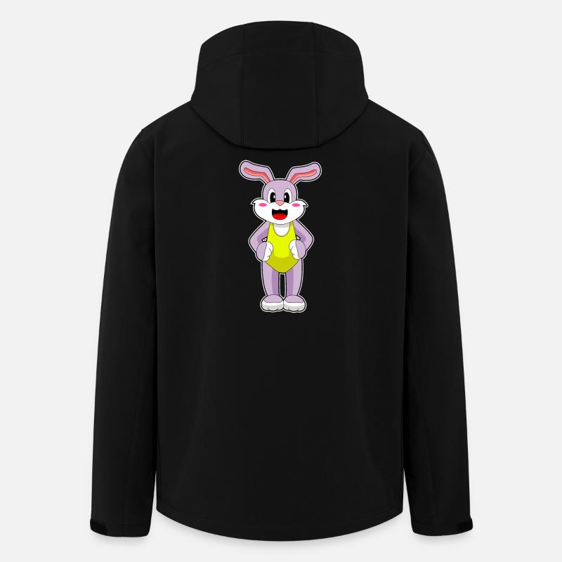 Maillot de bain Bunny - Veste softshell homme en polyester recyclé Stanley/Stella - noir