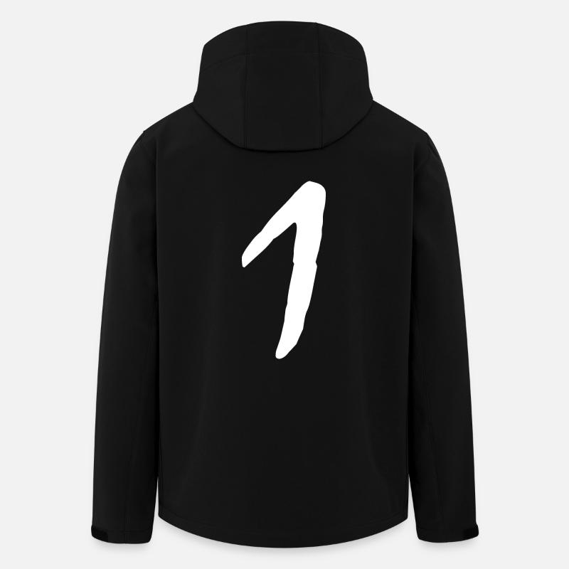 1 - Men’s Recycled Softshell Jacket by Stanley/Stella - black