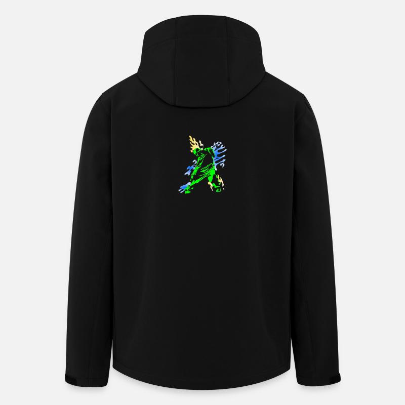 Dance - Veste softshell homme en polyester recyclé Stanley/Stella - noir