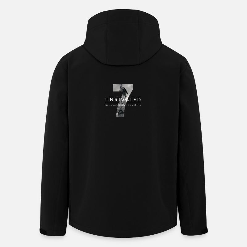 Unvergleichliche Heldenfigur Design - Recycelte Männer Softshell-Jacke von Stanley/Stella - Schwarz