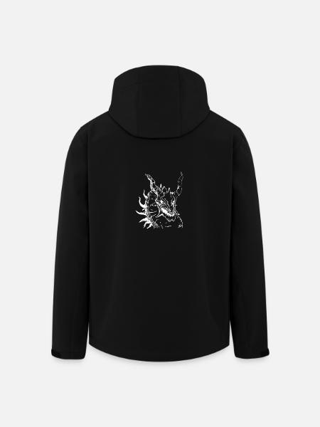 Epischer Drache - Recycelte Männer Softshell-Jacke von Stanley/Stella - Schwarz