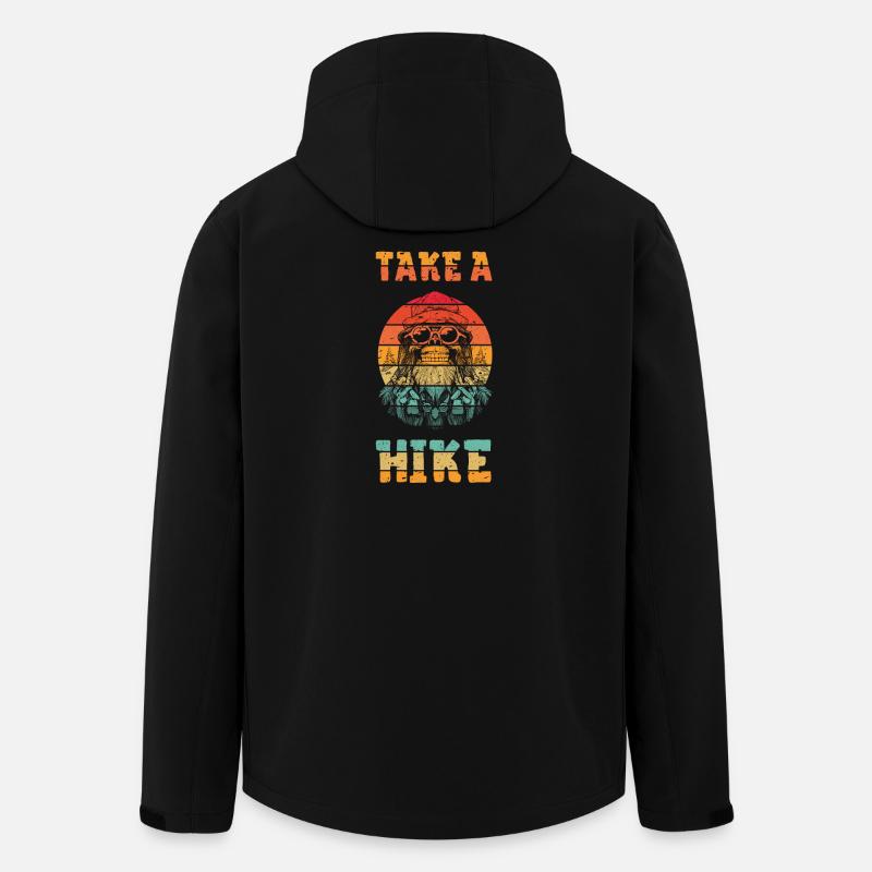 Take a hike - Veste softshell homme en polyester recyclé Stanley/Stella - noir