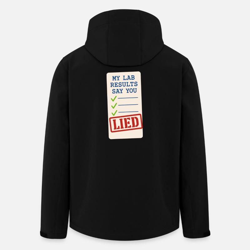 Forensic Chemist Crime Lab Toxicology - Men’s Recycled Softshell Jacket by Stanley/Stella - black