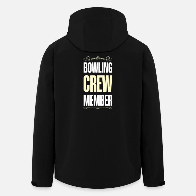 Bowling Crew - Men’s Recycled Softshell Jacket by Stanley/Stella - black