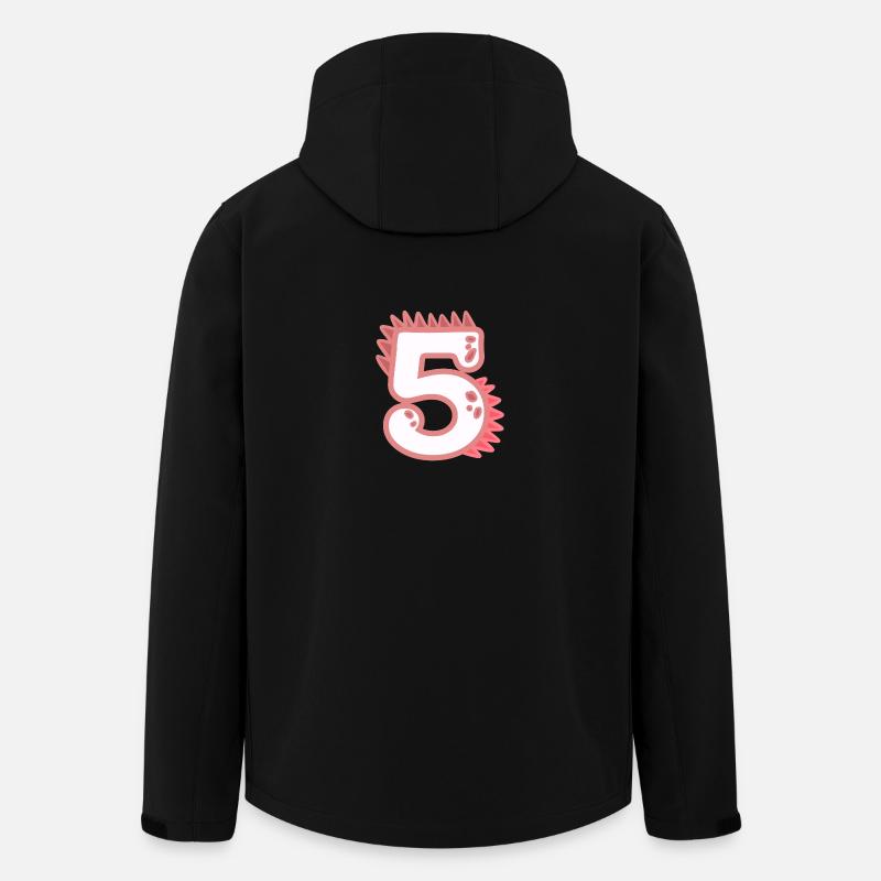 Numéro 5 - Veste softshell homme en polyester recyclé Stanley/Stella - noir