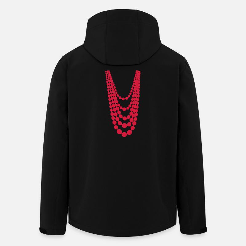Pearl Necklace - Recycelte Männer Softshell-Jacke von Stanley/Stella - Schwarz